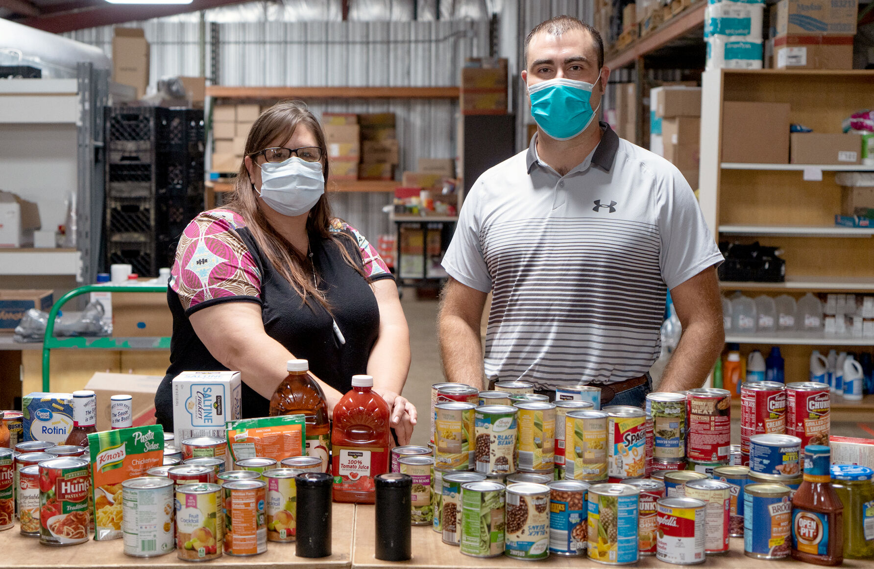John Boos donates to Catholic Charities